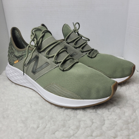New Balance Fresh Foam Roav V1 Mens Sneaker Size 18 Olive